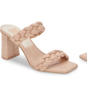 Dolce Vita Nude sandal with braid strap